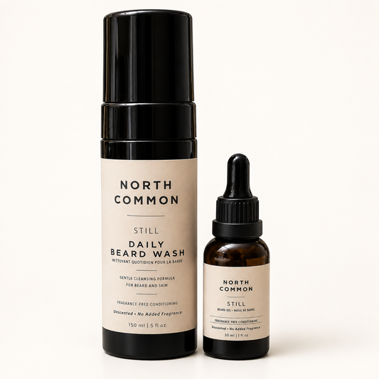 Still Fragrance-Free Beard Wash + Oil Routine Kit