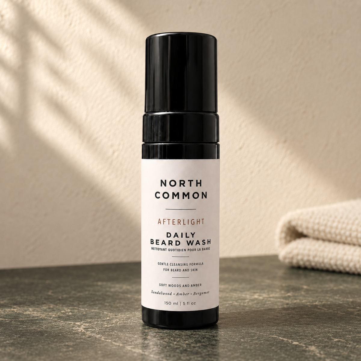 Afterlight Sandalwood + Amber Beard Wash – 150 mL