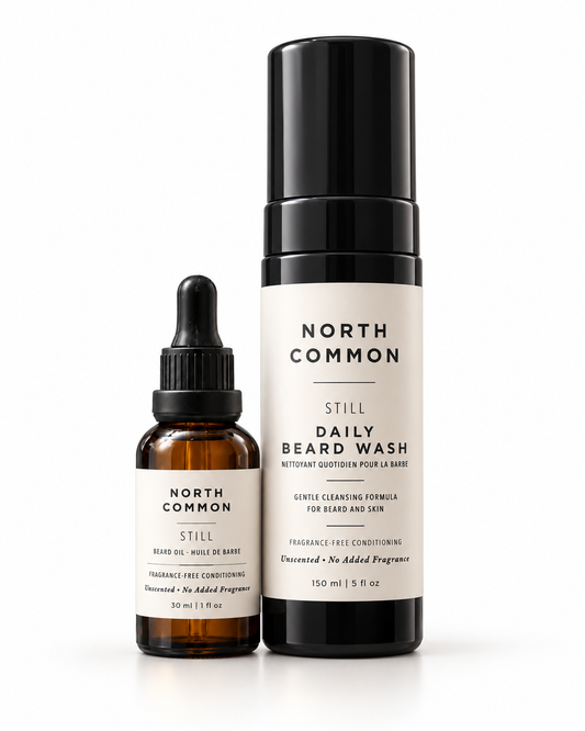 Still Fragrance-Free Beard Wash + Oil Routine Kit